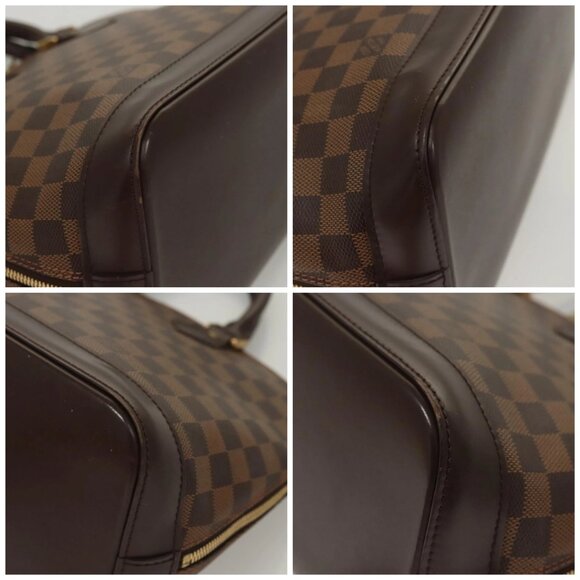 LOUIS VUITTON Damier Ebene Alma Hand Bag LV Auth - Picture 16 of 16